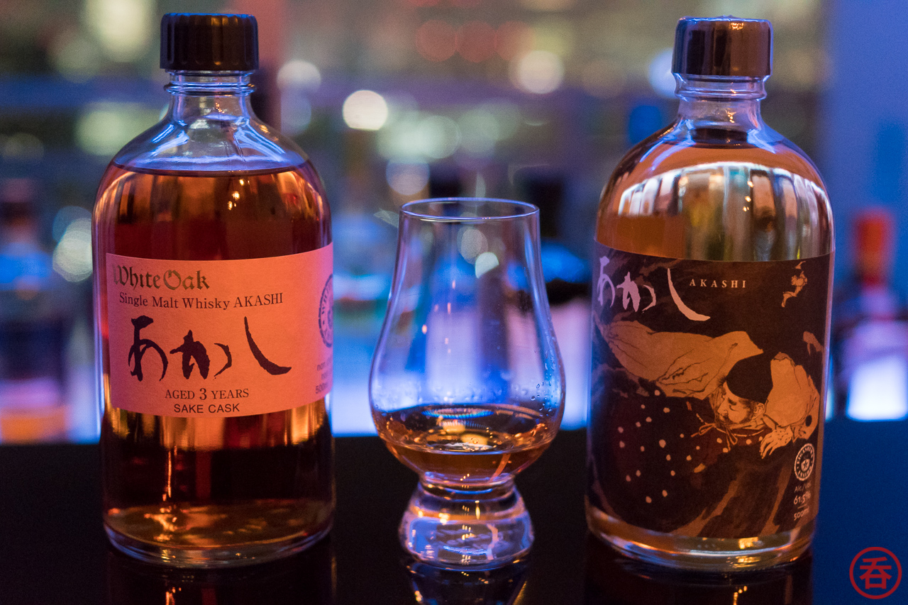 Akashi Single Malt Japanese Whisky Red Wine Cask Finish Cask