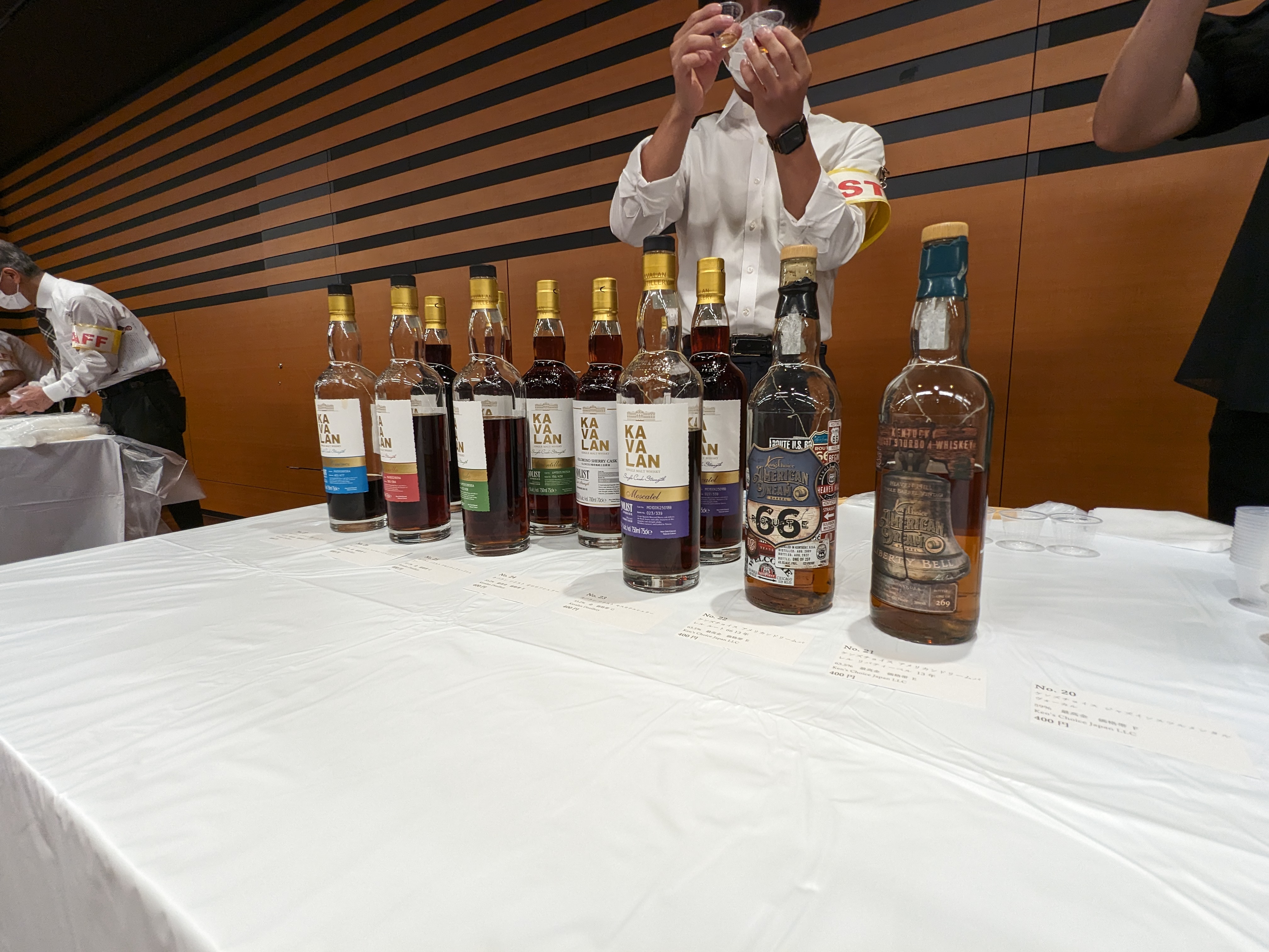 Paid tastings for other world whiskies